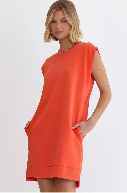 Sunset Muscle Tee Dress